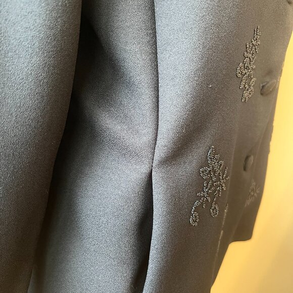 Alfred Dunner Long Sleeve Embellished Formal Blazer - Size 16 - Picture 7 of 13